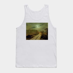 A Moonlit Landscape by John Atkinson Grimshaw Tank Top